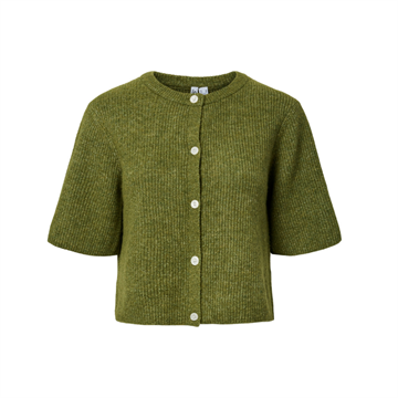 PIECES SILLY STRIK CARDIGAN SPHAGNUM/MELANGE - 17158220